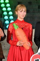 ガゼルを演じるDream Ami。映画「『ズートピア2』ZOOJOJI大ヒット祈願イベント」より。