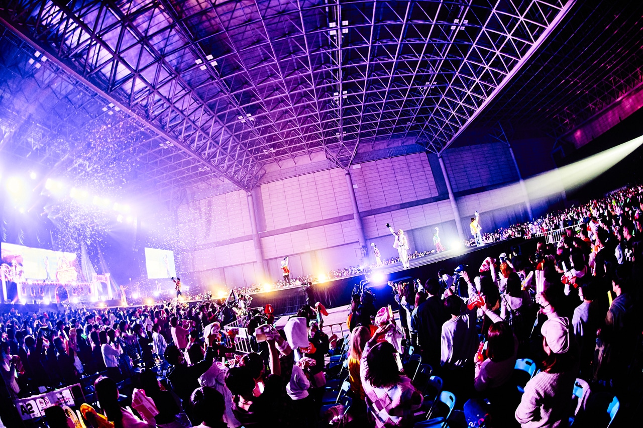 「THE SUPER FRUIT WORLD 2025 in 幕張メッセ」の様子。