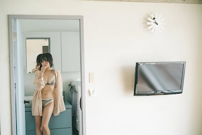 入内嶋涼（SKE48）の1st写真集より。（撮影：時永大吾）