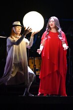 森山開次と坂本美雨。