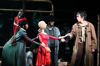 舞台「TRAIN TRAIN TRAIN」ゲネプロの様子。