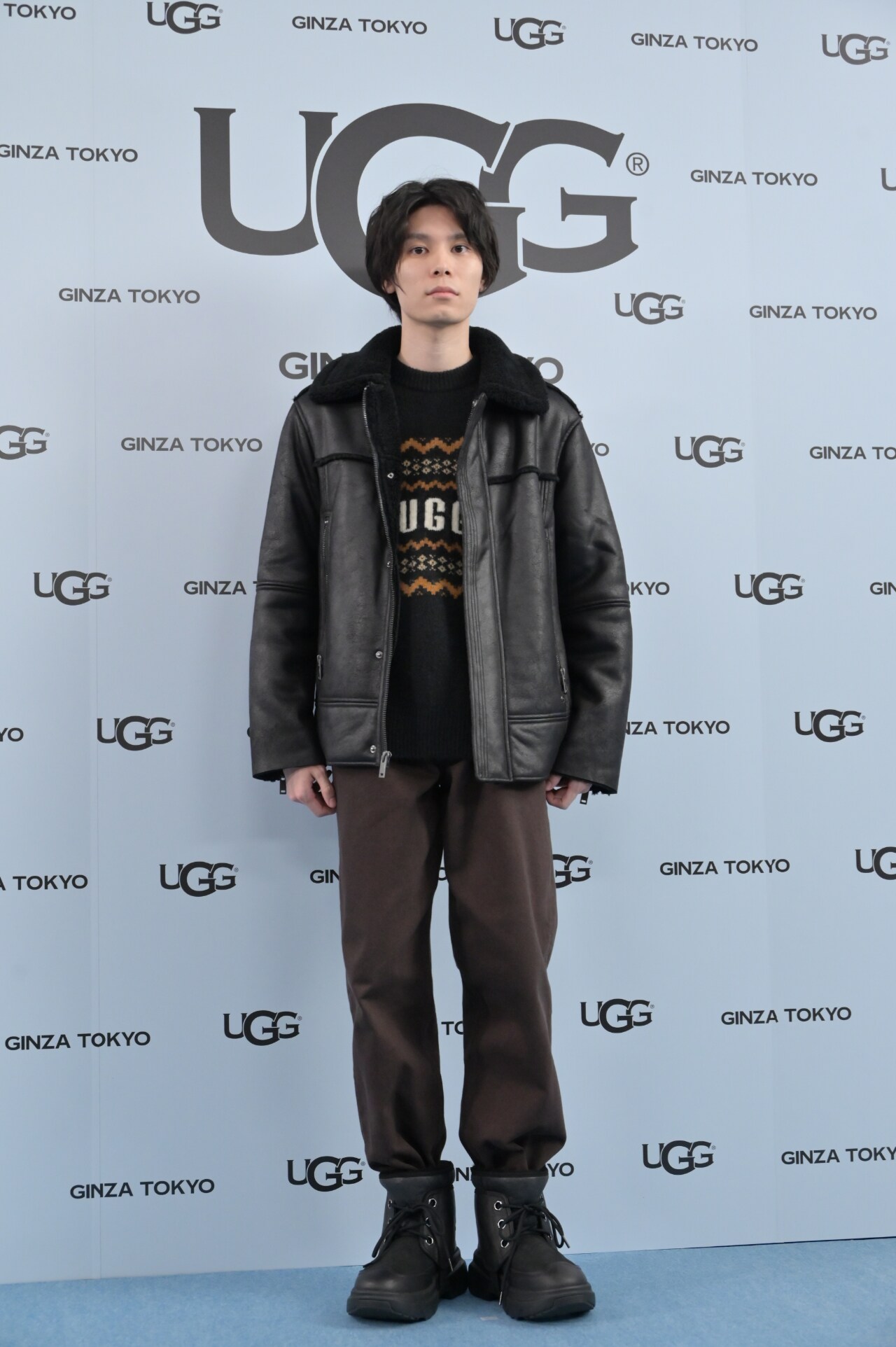 UGG 銀座松屋通り オープンイベント」に出席した萩原利久。 - 百田夏