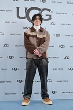 「UGG 銀座松屋通り オープンイベント」に出席した前田公輝。