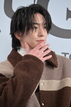 「UGG 銀座松屋通り オープンイベント」に出席した前田公輝。