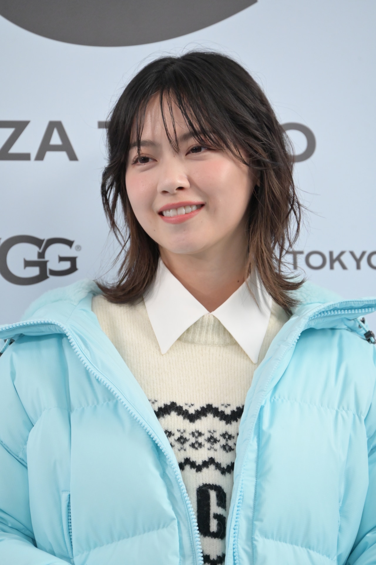 「UGG 銀座松屋通り オープンイベント」に出席した西野七瀬。