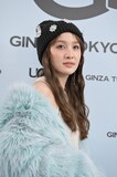 「UGG 銀座松屋通り オープンイベント」に出席した百田夏菜子（ももいろクローバーZ）。