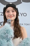 「UGG 銀座松屋通り オープンイベント」に出席した百田夏菜子（ももいろクローバーZ）。