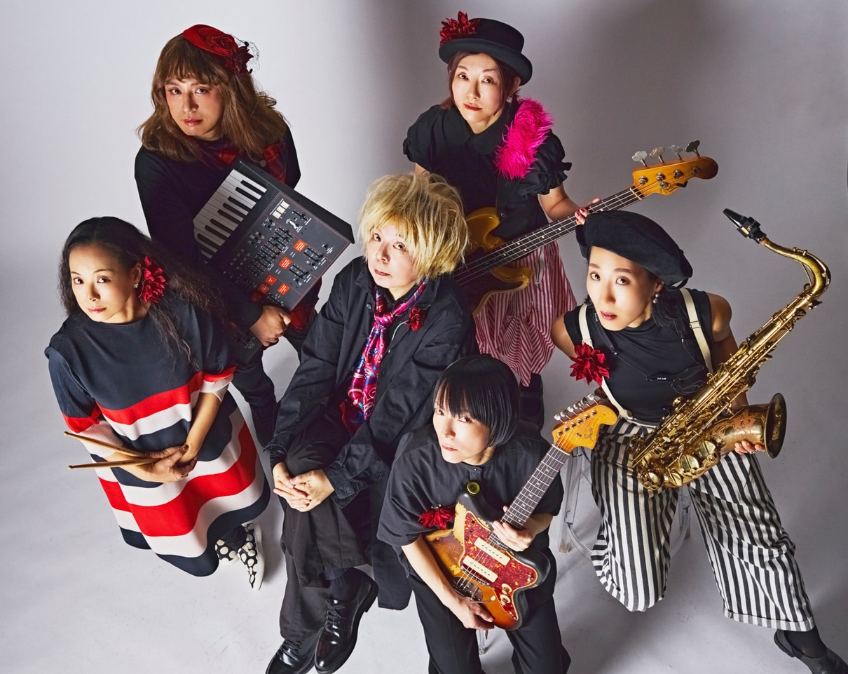 KERA & Broken Flowers初アルバムは2枚組ライブ盤、ゆら帝や