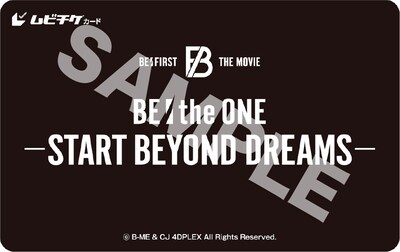 「BE:the ONE -START BEYOND DREAMS-」ムビチケカード