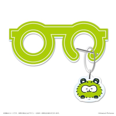 「コッチモフレンズ」メガネアクリルカラビナ ©blowout Pictures
