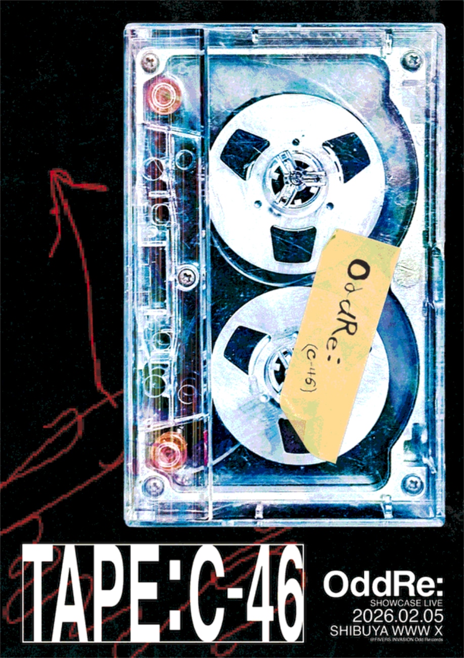 「OddRe: showcase LIVE “TAPE：C-46”」キービジュアル