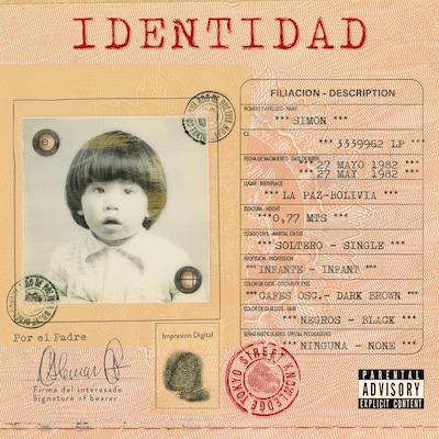 SIMON「IDENTIDAD」配信ジャケット