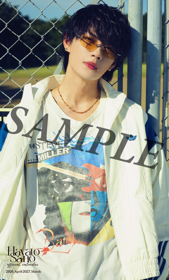 「佐野勇斗カレンダー2026.4-2027.3」購入特典のフォトカード（HMV&BOOKS online／HMV店舗／ローソン店頭Loppi）