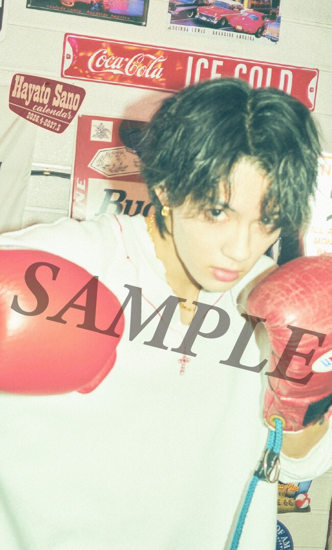 佐野勇斗カレンダー2026.4-2027.3」購入特典のフォトカード（楽天