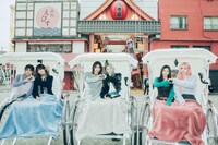 「tripleS ∞! の#ともロケ！」より、tripleS ∞!と櫻坂46メンバー。