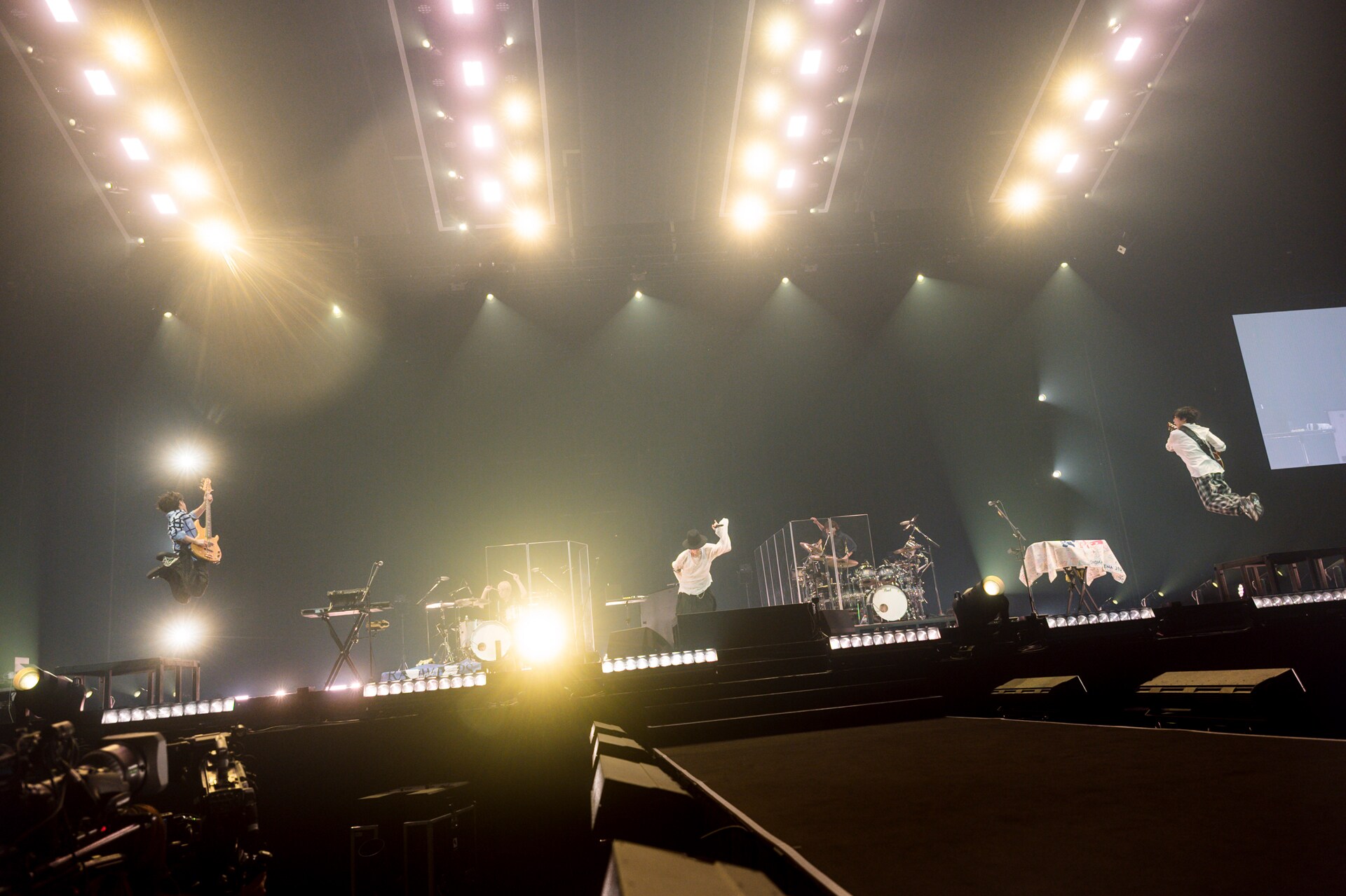 RADWIMPS 20th ANNIVERSARY LIVE TOUR」よりRADWIMPSのライブの様子