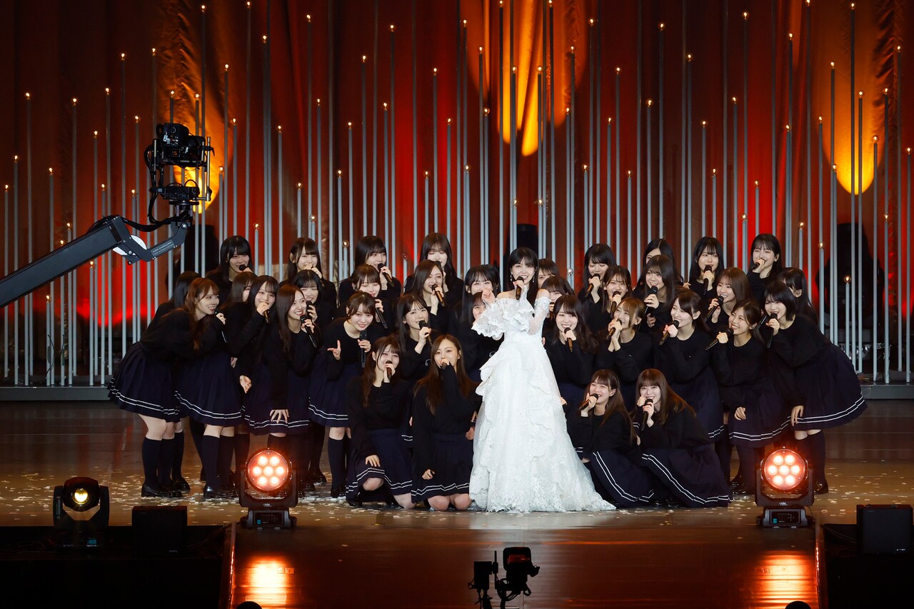 乃木坂46 久保史緒里 卒業コンサート」の様子。（撮影：鈴木健太