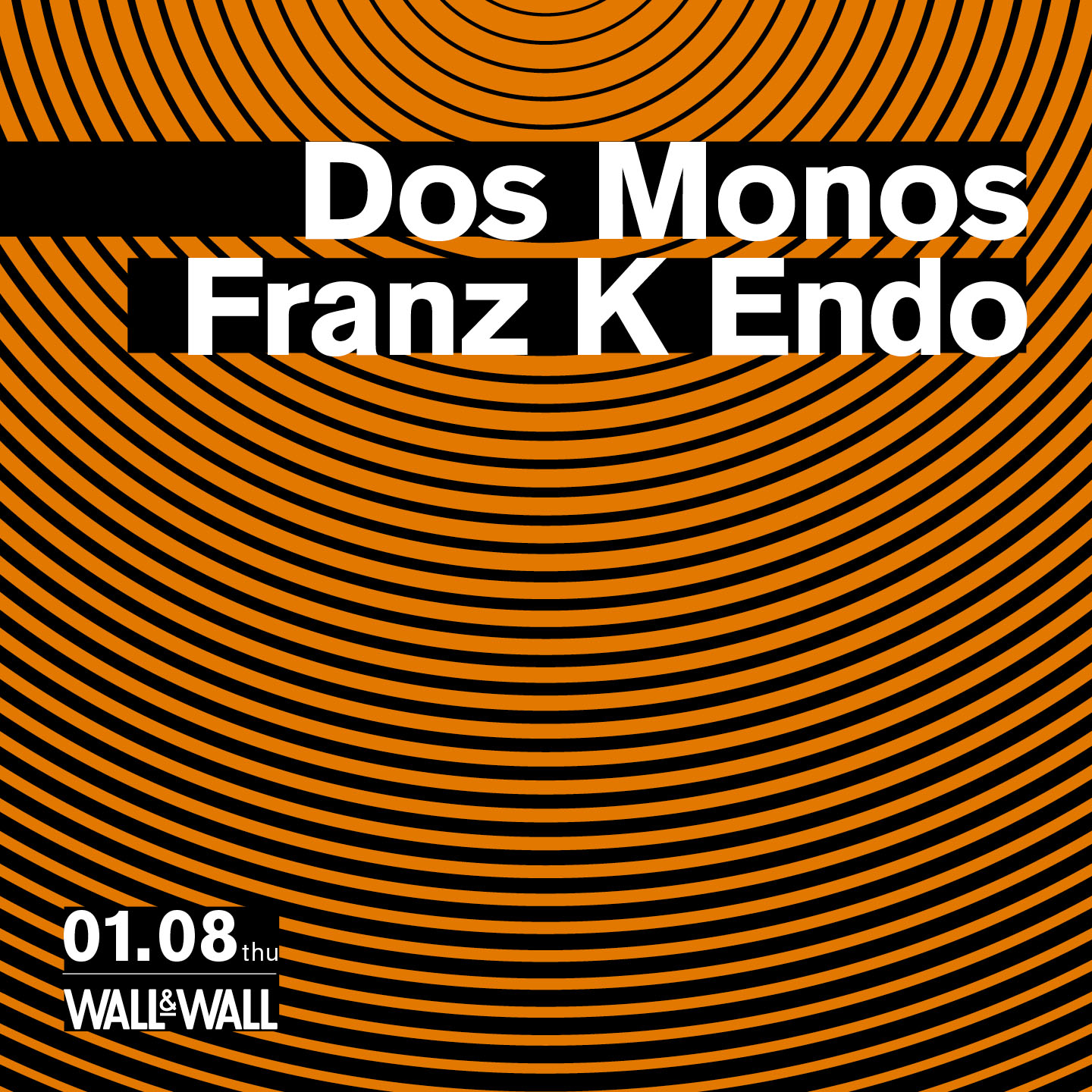 「Dos Monos / Franz K Endo」公演ビジュアル