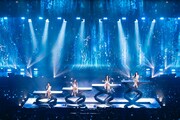 aespa「2025 aespa LIVE TOUR – SYNK : aeXIS LINE – in JAPAN」の様子。（撮影：田中聖太郎）