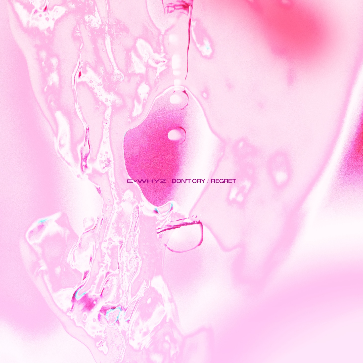 ExWHYZ「DON'T CRY / リグレット」通常盤ジャケット