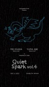 「KAKUBARHYTHM Presents "Quiet Spark Vol.04"」告知ビジュアル
