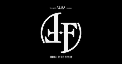CLAN QUEENオフィシャルファンクラブ「Hell Fire Club」ロゴ