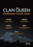 「CLAN QUEEN ONEMAN TOUR 2026」ポスタービジュアル