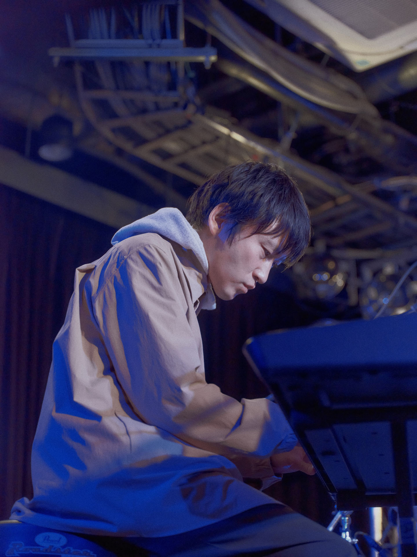 蓮沼執太（Vo, Key）（撮影：永田崚）