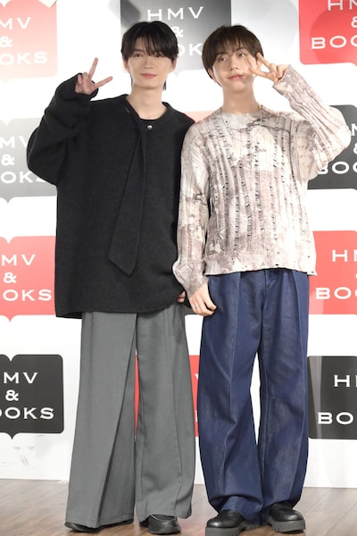 原因は自分にある。の杢代和人と長野凌大。