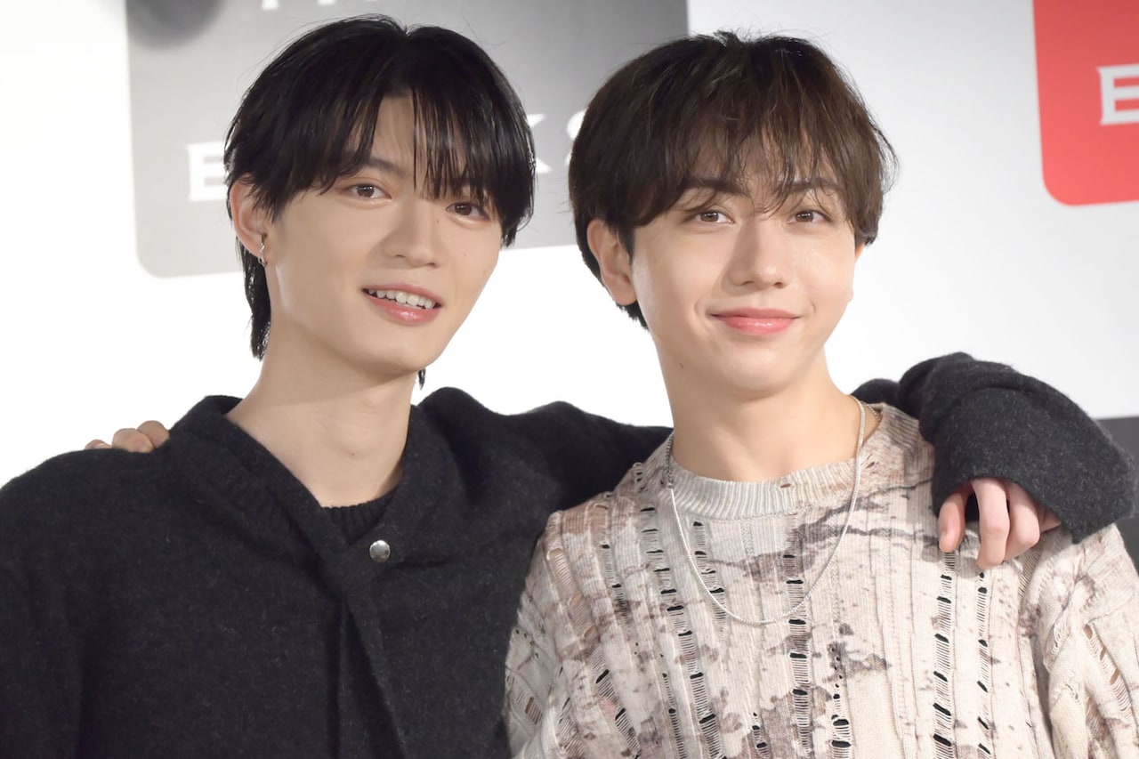 ゲンジブ杢代和人＆長野凌大、悲願の？漫才コンビ「みかんぽんかん」結成！四国写真旅振り返るしゃべくり会見