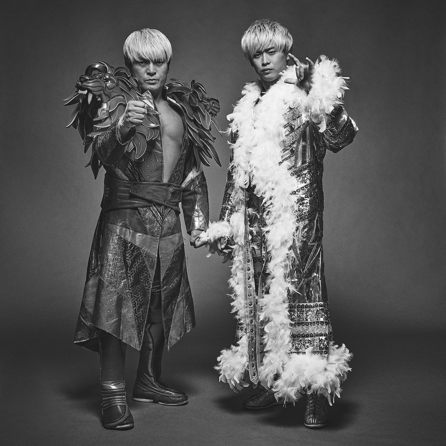 拳王選手と清宮海斗選手。