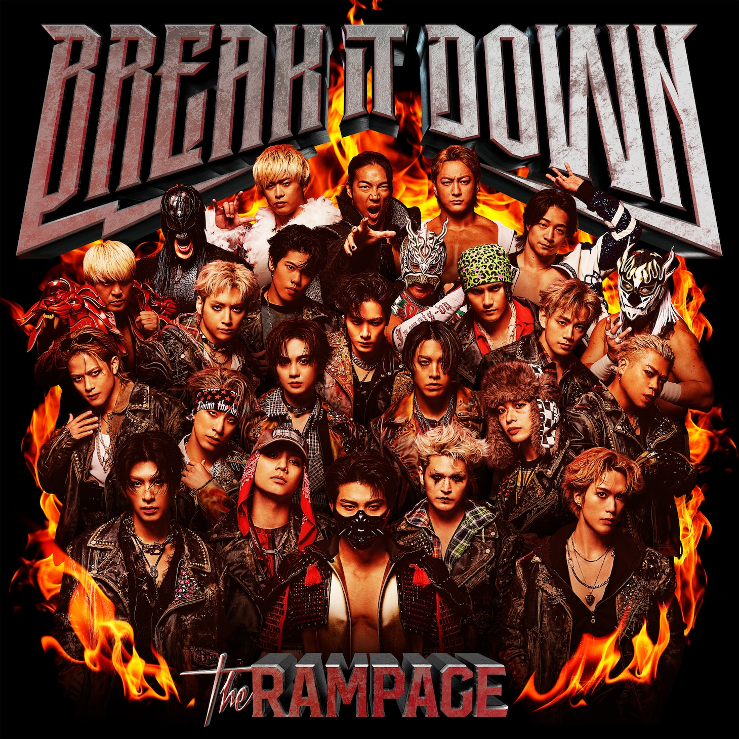 THE RAMPAGE「BREAK IT DOWN」配信ジャケット