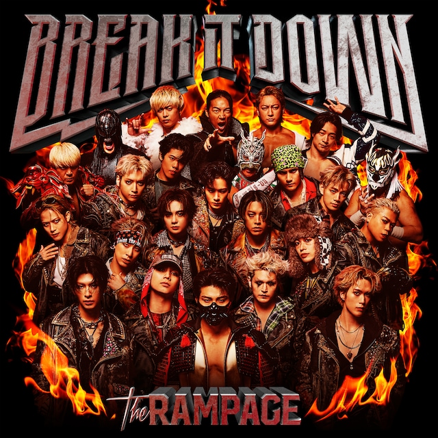 THE RAMPAGE「BREAK IT DOWN」配信ジャケット