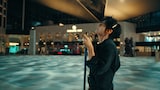 V（BTS）が出演するパラダイスシティの新テレビCM「FEEL YOUR PARADISE」編より。