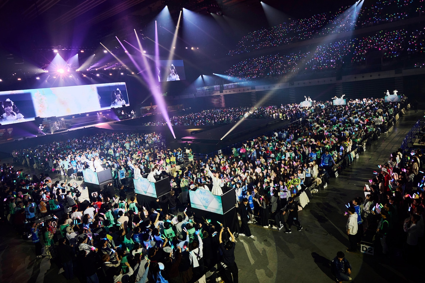 「≠ME 特別公演 2025」の様子。©YOANI