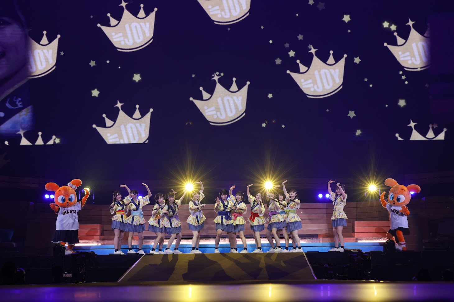 「≒JOY 全国ツアー2025『Our moon is getting full』」ファイナル公演の様子。©YOANI