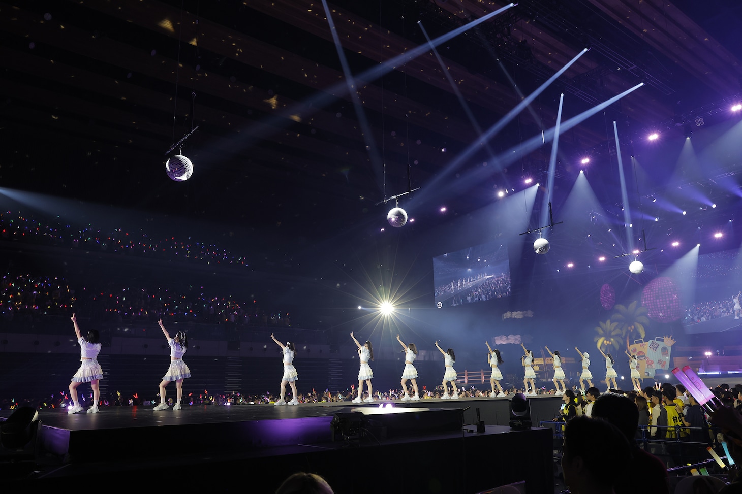 「≒JOY 全国ツアー2025『Our moon is getting full』」ファイナル公演の様子。©YOANI