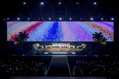 「≒JOY 全国ツアー2025『Our moon is getting full』」ファイナル公演の様子。©YOANI