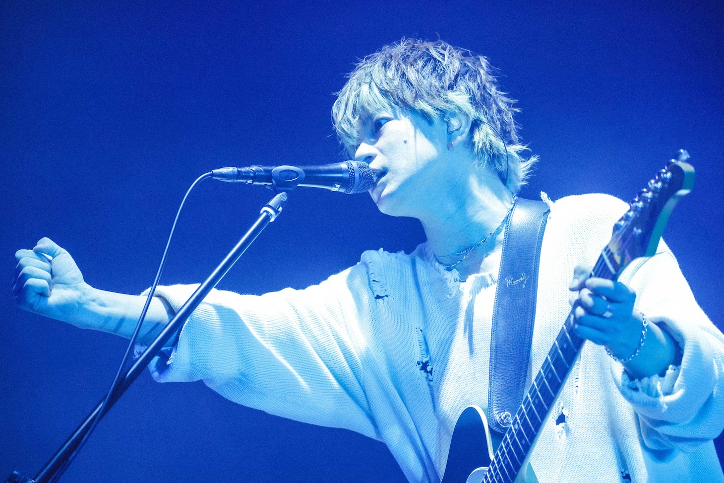 三原健司（Vo, G）（撮影：森好弘）