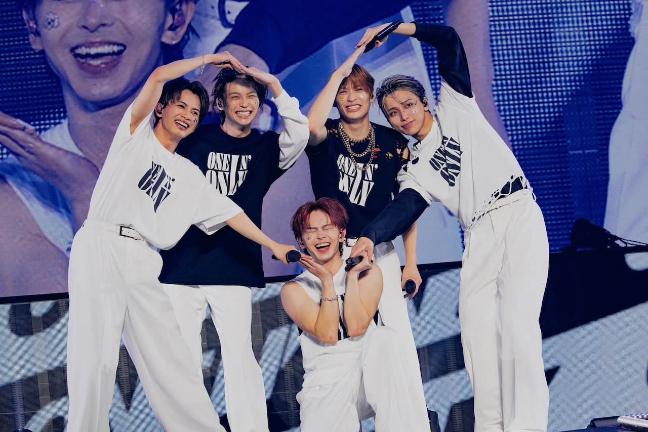 ONE N' ONLY、光の中で誓った永遠の愛「生涯SWAGを大切にしたい」初のアリーナ公演大団円
