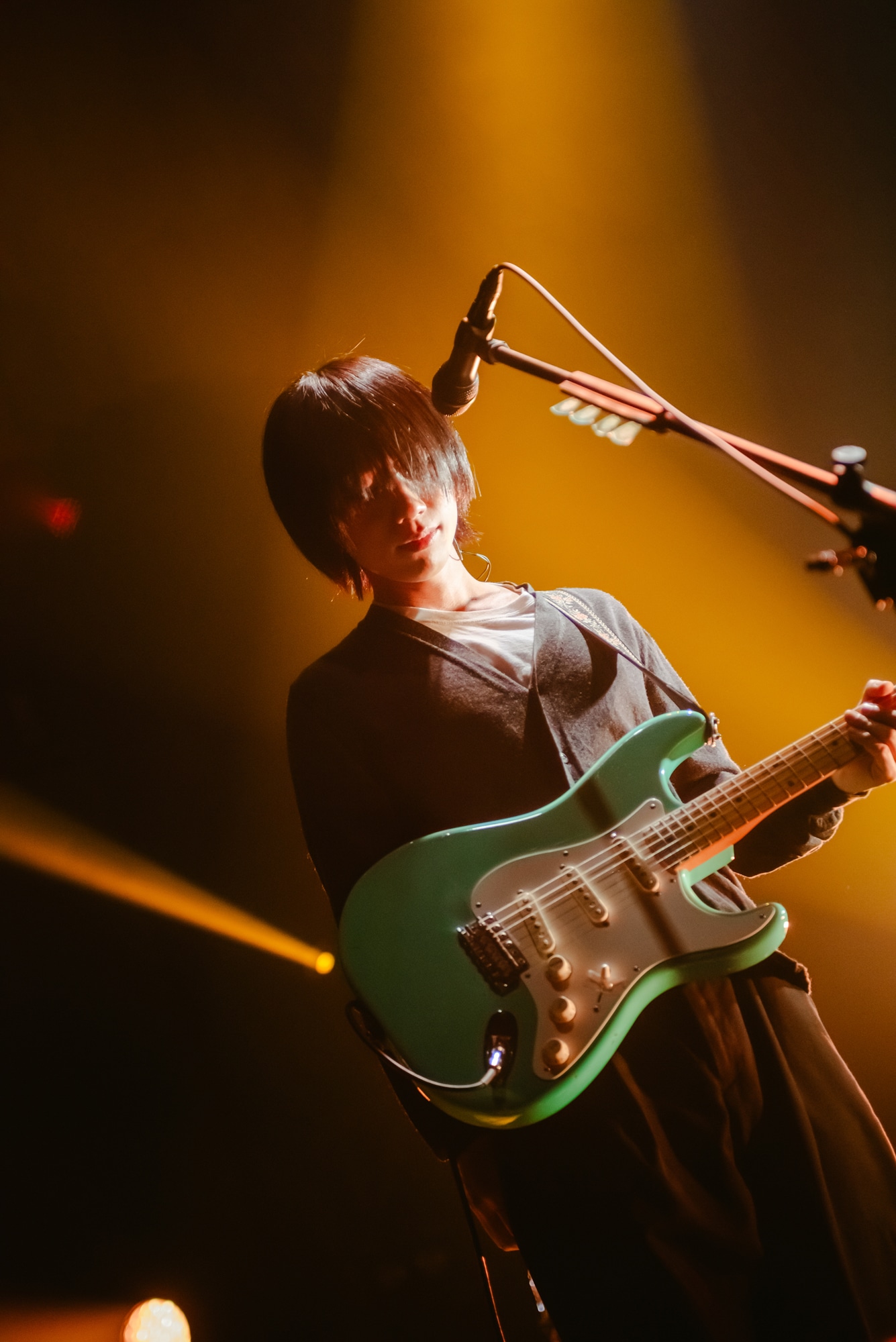 ナカシマ（Vo, G）（撮影：郡元菜摘）