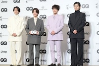 “200点見込み”のtimelesz、過去への称賛と未来への責任を背負い「GQ MEN」アワード受賞