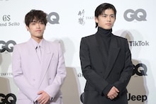 timeleszのメンバーである原嘉孝、篠塚大輝。