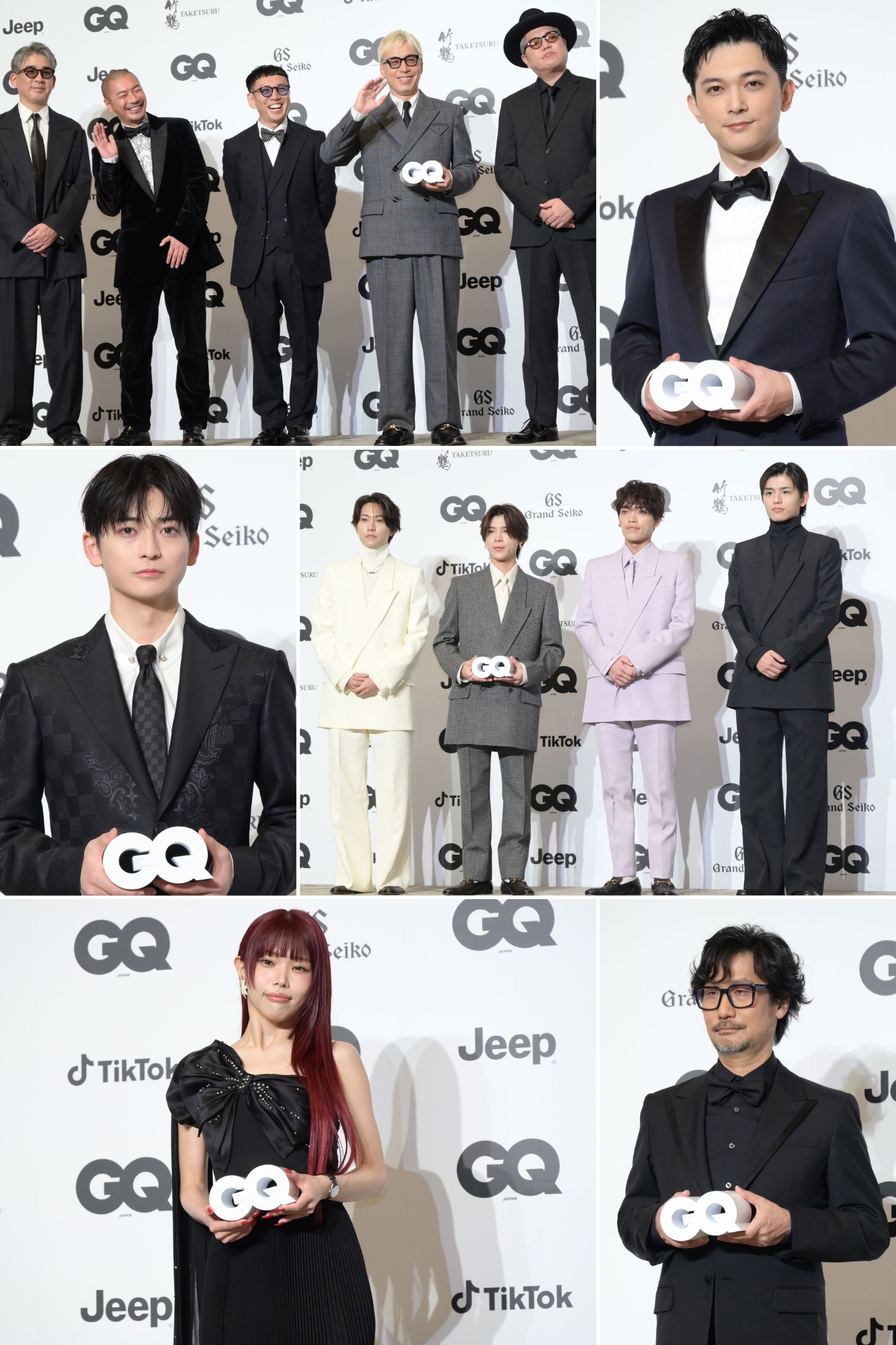 「GQ MEN OF THE YEAR 2025」フォトコールより。