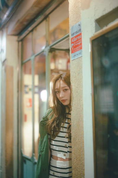 梅澤美波（乃木坂46）の2nd写真集掲載カット。