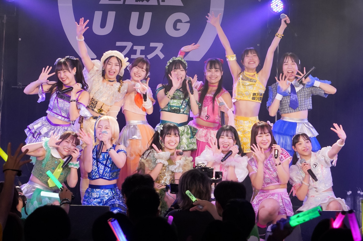 「アップアップガールズ（フェス）2025」の様子。