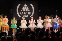 アップアップガールズ（２）新メンバーお披露目の様子。