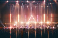 「Galileo Galilei "TRITRAL TOUR"」の様子。（Photo by SHUN ITABA）