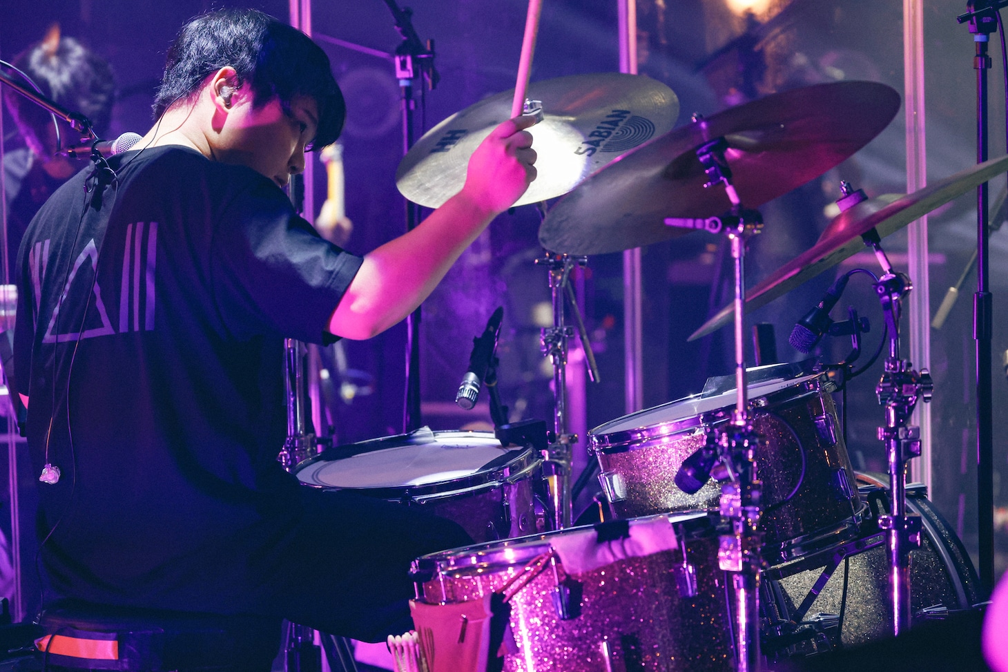 尾崎和樹（Dr）（Photo by SHUN ITABA）