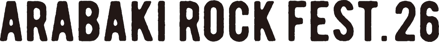 「ARABAKI ROCK FEST.26」ロゴ